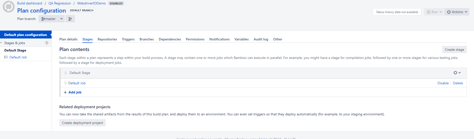 Default Stage Default Stage