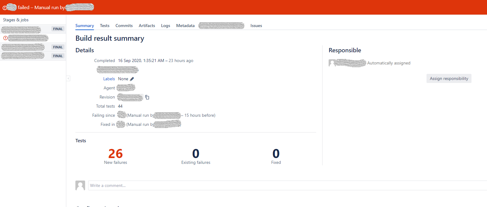 Failed Test Failed Test