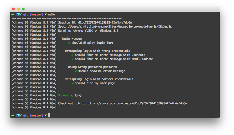 Spec Reporter Spec Reporter